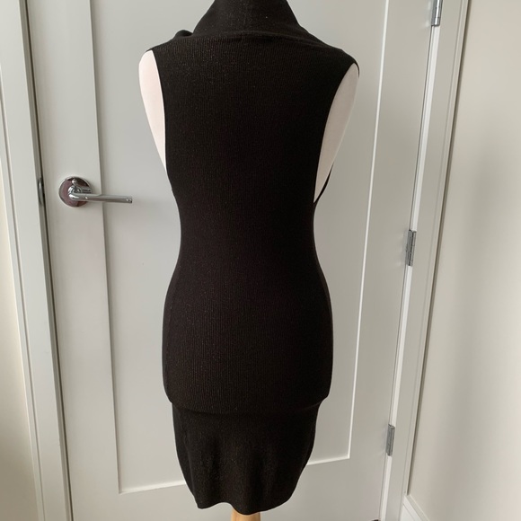 Sarah Pacini Brown Metallic Dress - Picture 2 of 4